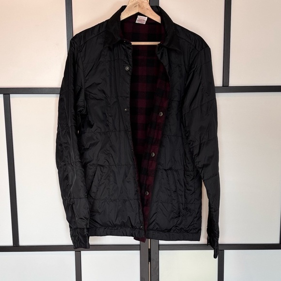 MOSSIMO SUPPLY CO. Reversible Jacket Puffer / plaid. Men’s SMALL - Picture 1 of 16